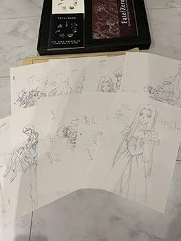 Fate/zero オープニング&エンディング 絵コンテ 複製原画セット Amazon.co.jp: Fatezero オープニング&エンディング 絵コンテ